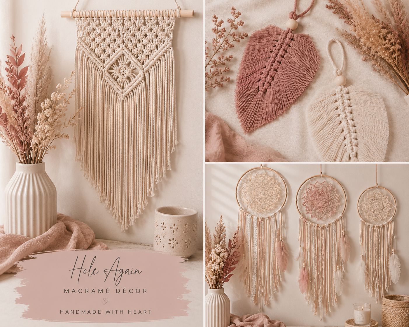 Handcrafted Macramé Creations