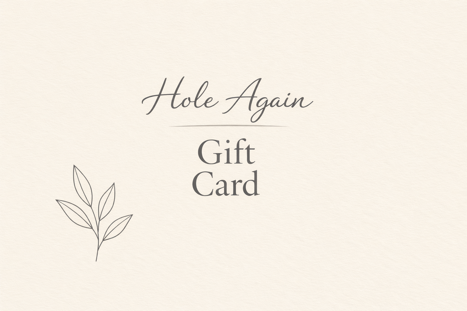 Gift Cards