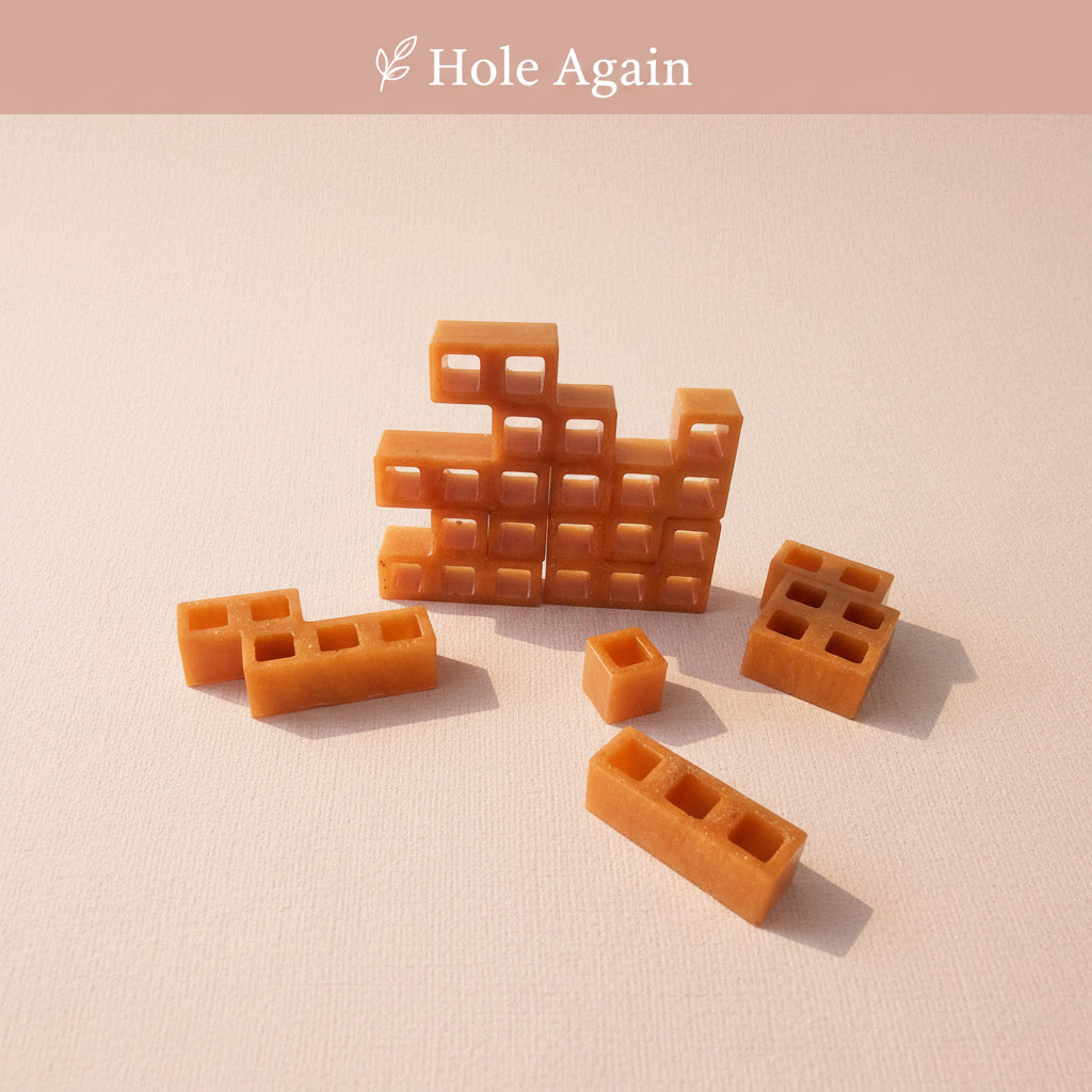 Resin Tetris Puzzle Game — Set of 10 Blocks