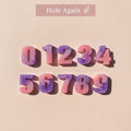 Resin Number Set (0–9)