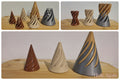 3D Printed Two-Piece Interlocking Cones