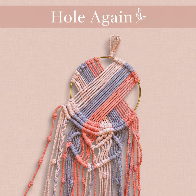 Blush Horizon Ring Hanging