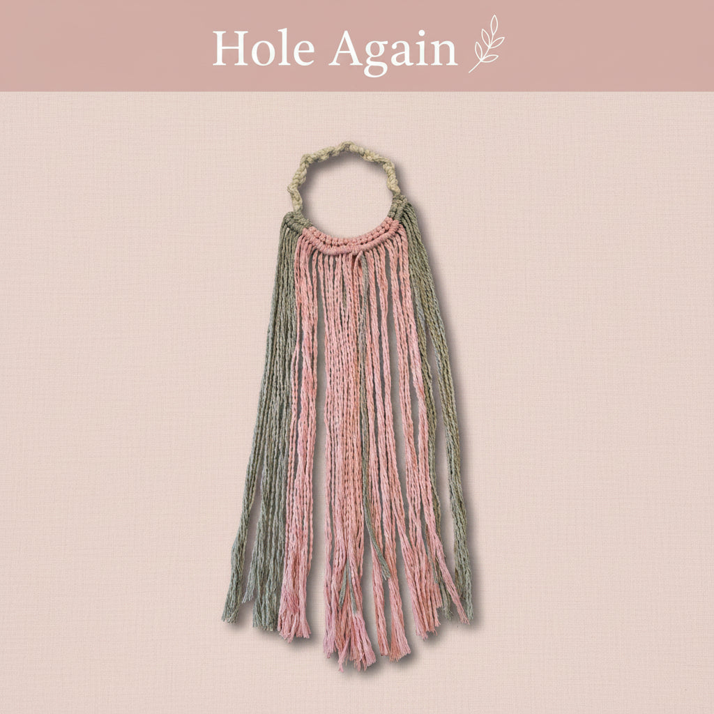 Tri‑Tone Twist Ring Hanging