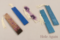 Handcrafted Resin Bookmarks — Rectangle, Rounded Rectangle, Flower & Leaf Imprint