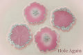Flower‑Imprint Resin Coasters